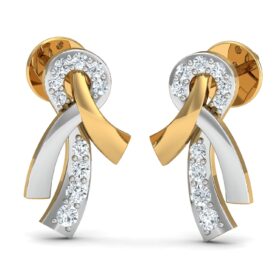 Beautiful diamond earrings 0.2 Ct Diamond Solid 14K Gold