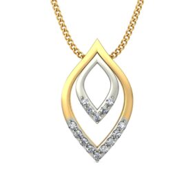 Stunning Diamond Locket 0.14 Ct Diamond Solid 14K Gold