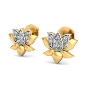 Beautiful diamond stud earrings 0.18 Ct Diamond Solid 14K Gold