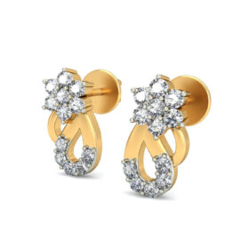 Timeless diamond stud earrings 0.2 Ct Diamond Solid 14K Gold