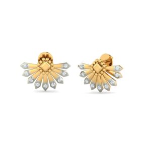 Timeless diamond stud earrings 0.18 Ct Diamond Solid 14K Gold
