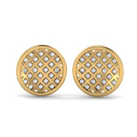 Classic stud earrings 0.52 Ct Diamond Solid 14K Gold
