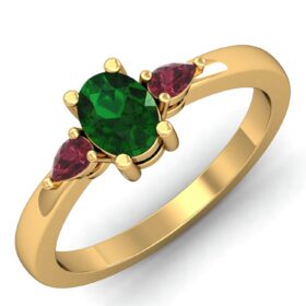 Dramatic Gold Cocktail Ring  Ct Diamond Solid 14K Gold