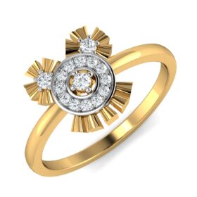 Adorable Diamond Wedding Rings 0.15 Ct Diamond Solid 14K Gold
