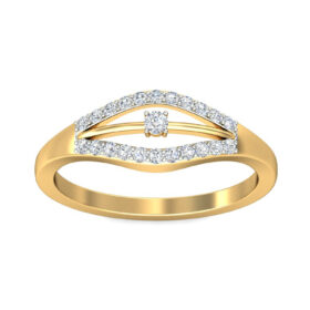 Timeless Diamond Wedding Rings For Women 0.25 Ct Diamond Solid 14K Gold