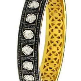 vintage bracelets 5.64 Tcw  Rose Cut Diamond 925 Sterling Silver victorian jewelry