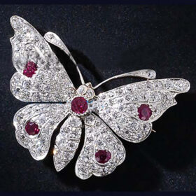 antique earrings 1.85 Tcw Ruby Rose Cut Diamond 925 Sterling Silver antique vintage jewelry