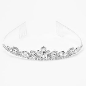 Princess Tiara 130 Pcs Cubic Zirconia Diamond 35 Gms 925 Sterling Silver