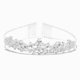 Birthday Tiara 66 Pcs Cubic Zirconia Diamond 35 Gms 925 Sterling Silver