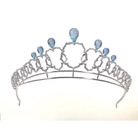 Adorable 50 Carat Diamond 925 Sterling Silver Birthday Tiara